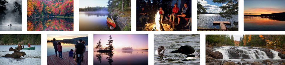 collage of photos of the Sojourn and environs
